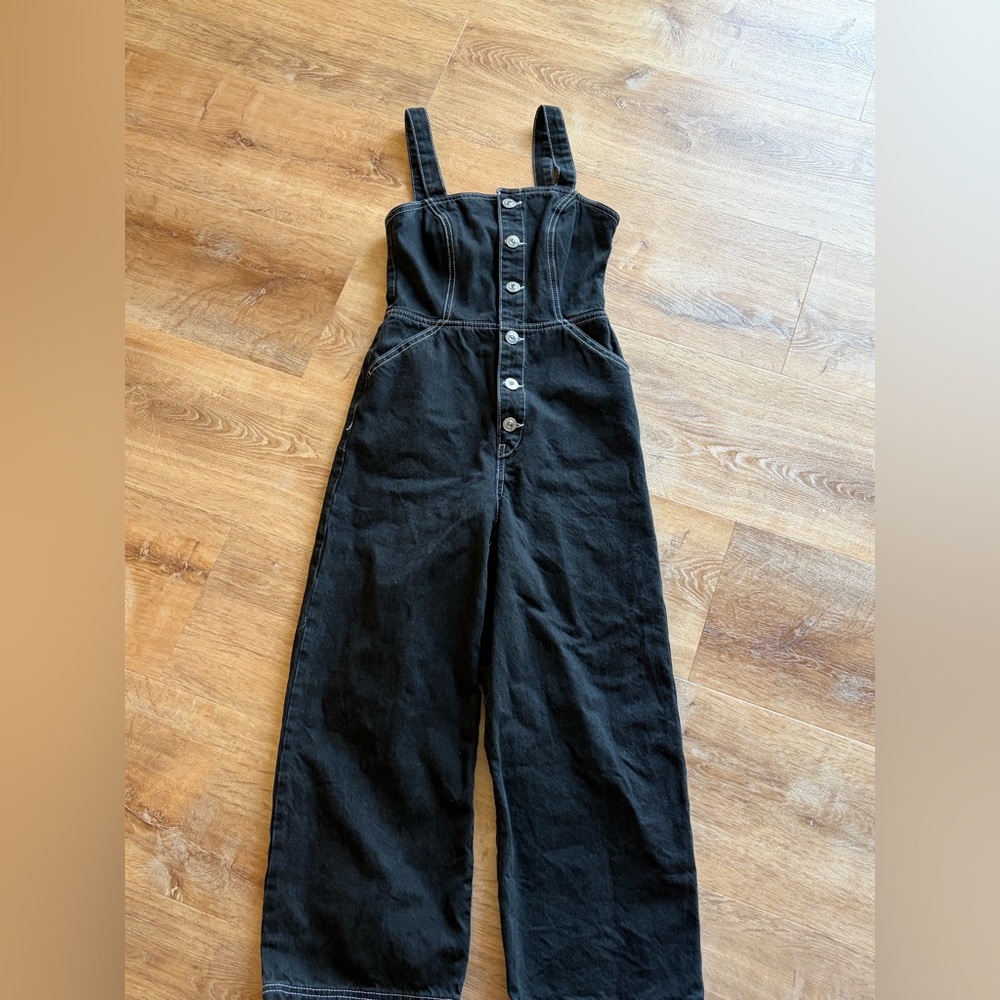 Urban outfitters denim jumpsuit